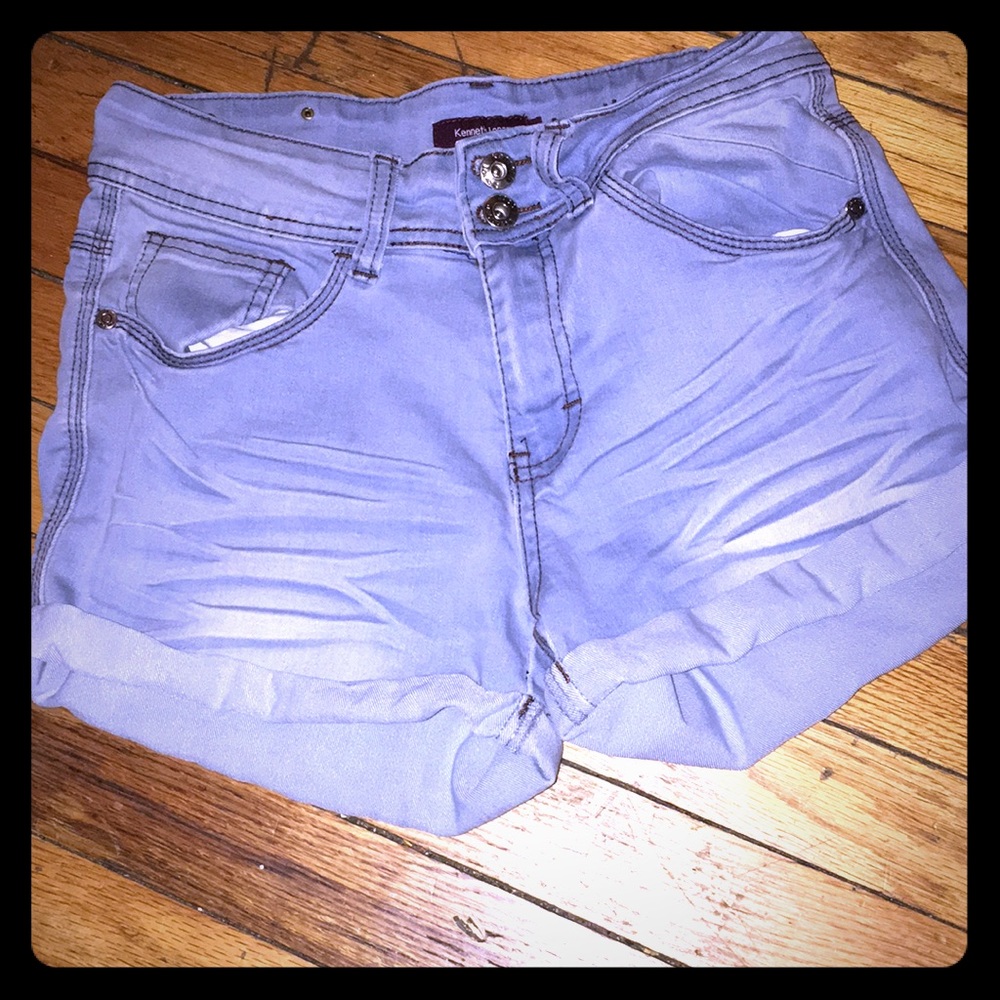 Jean Booty Shorts